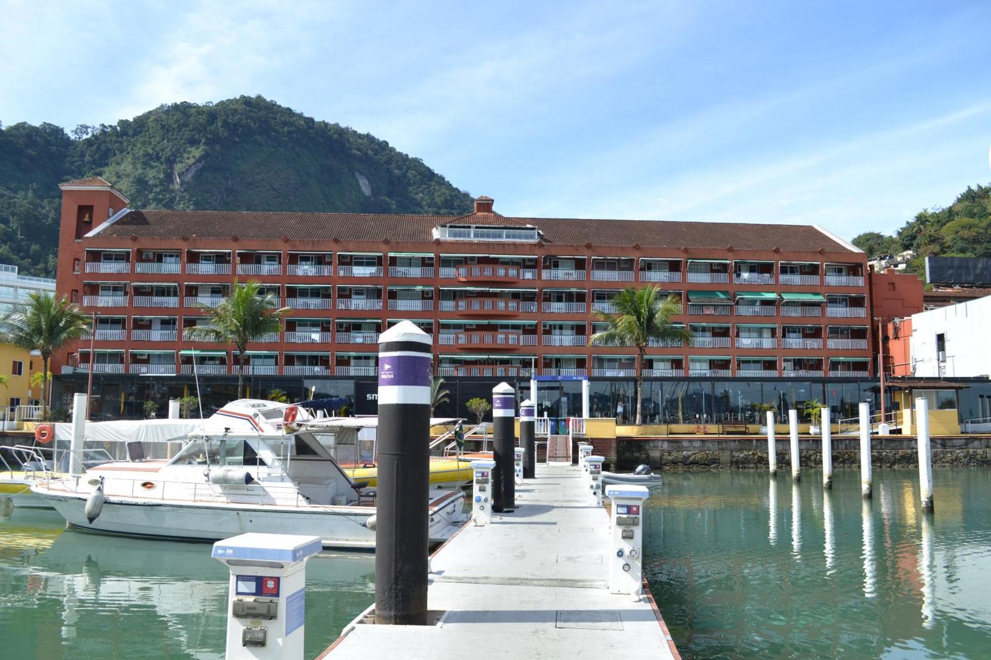 Flat Frente Mar No Shopping Piratas , Com Estacionamento Gratuito Apartment อังกราโดสเฮย์ส ภายนอก รูปภาพ